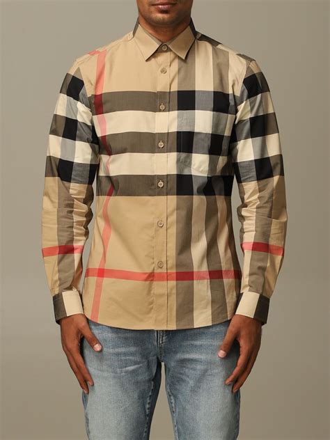 burberry mens outerwear|designer shirt Burberry for men.